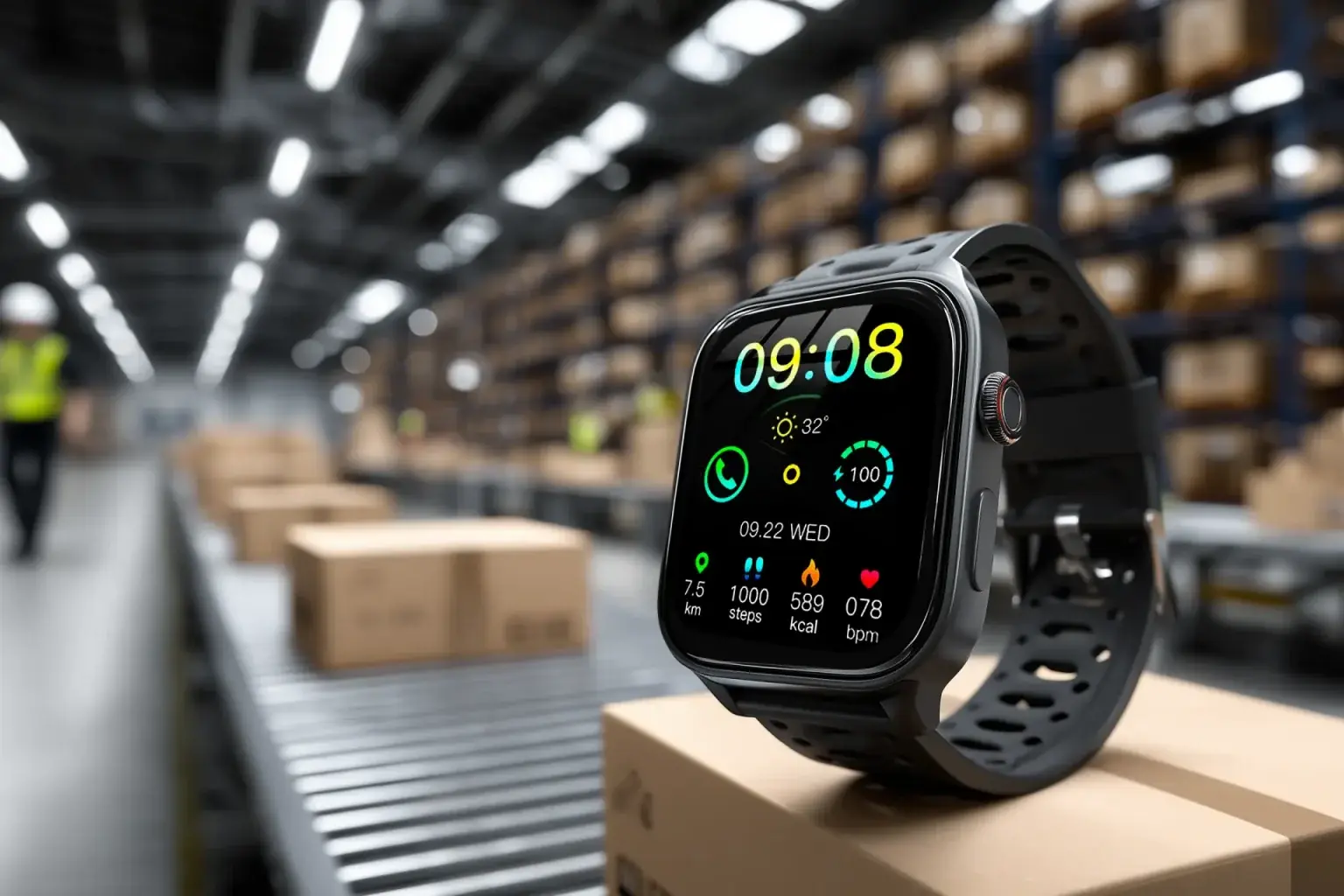 Smartwatches del proyecto de optimización de supply chain